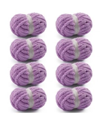 Chenille Chunky Yarn for Hand Knitting Crocheting 7.7 Ounce