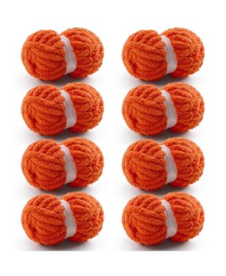Chenille Chunky Yarn for Hand Knitting Crocheting 7.7 Ounce