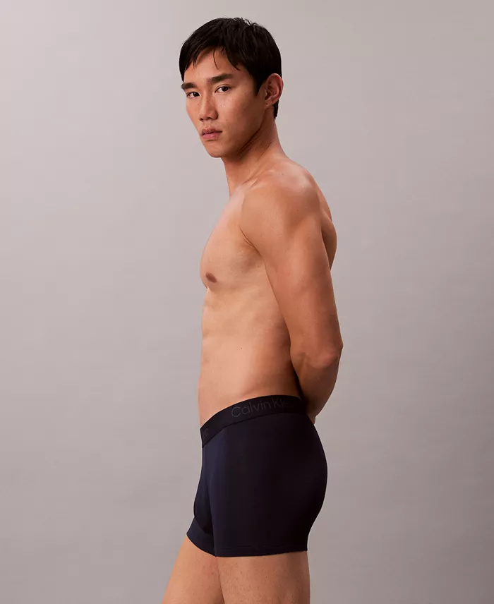 Men's Ultra Soft Modal Trunks Underwear, 3-Pack - thumbnail 3