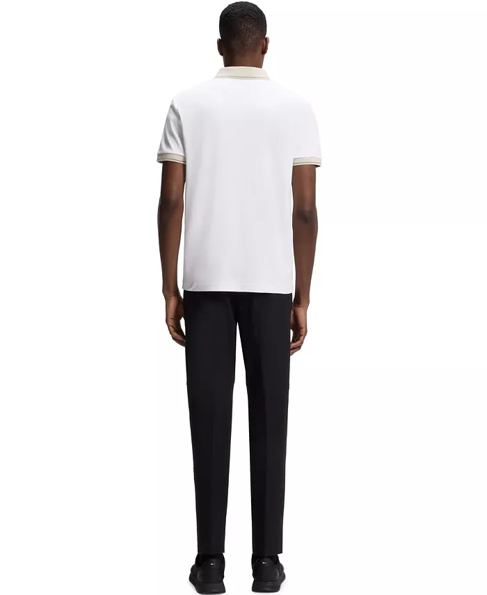 Men's Slim-Fit Cotton Polo Shirt - thumbnail 3