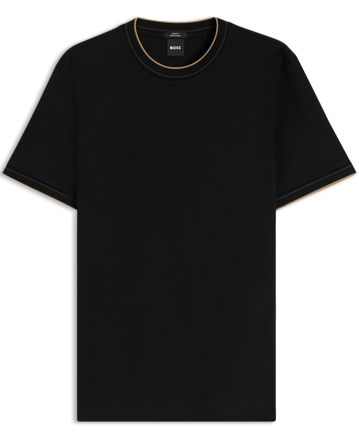Boss by Hugo Boss Men's Slim-Fit Cotton Crew Neck T-Shirt