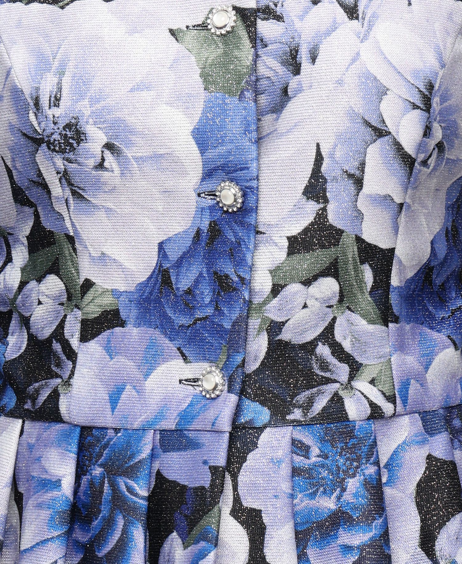 Petite 3/4-Length-Sleeve Printed Top