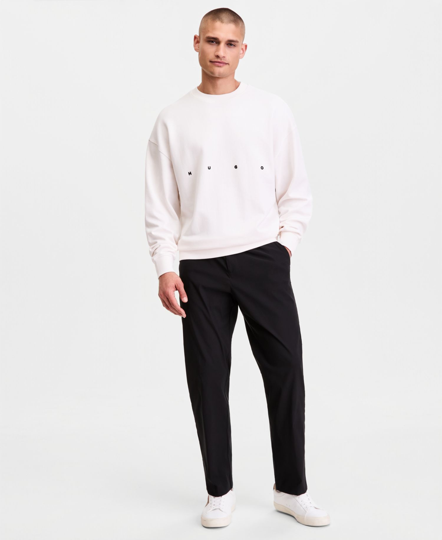HUGO by Men's Darislong Sweatshirt