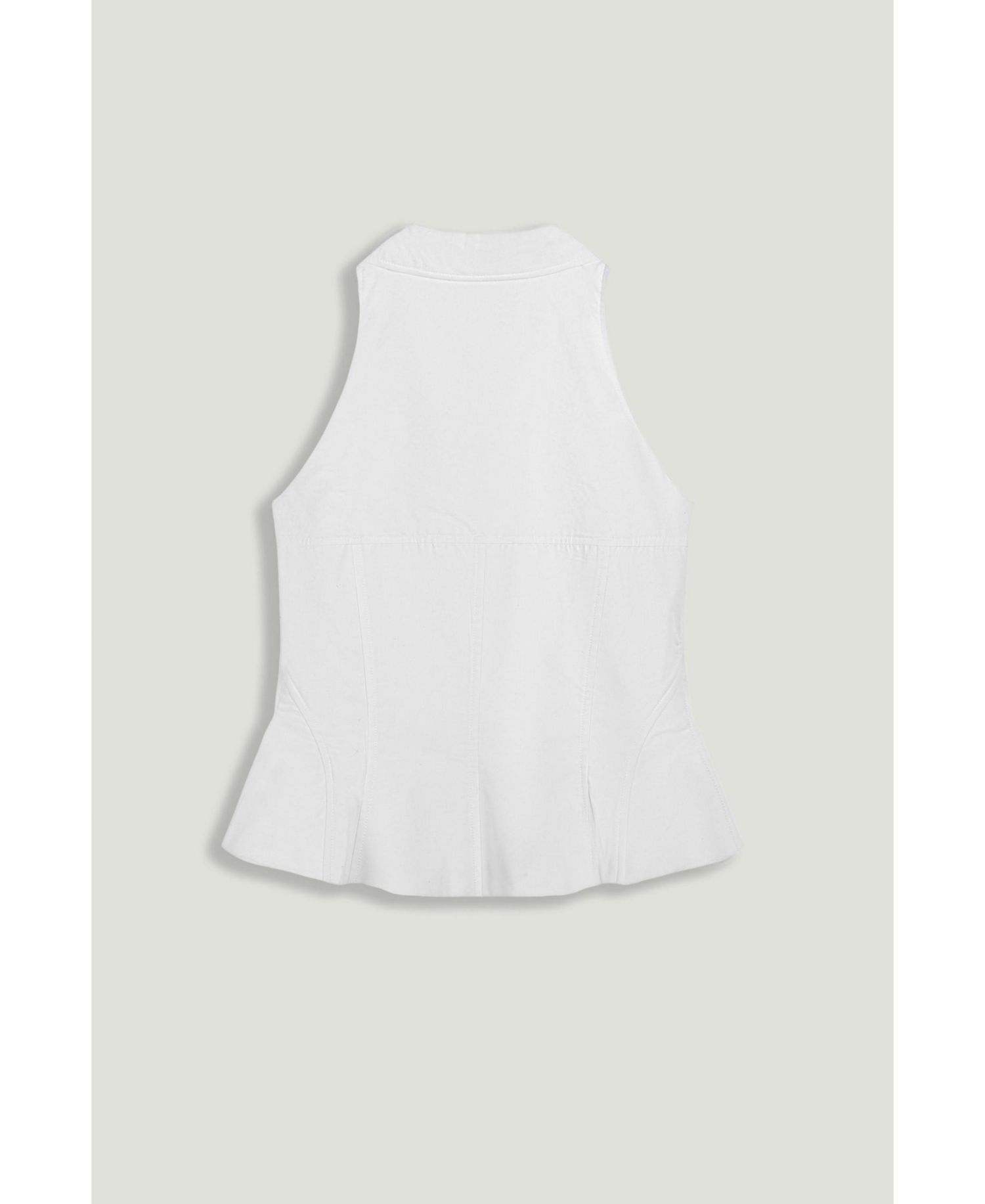 Women's Sleeveless Sculpted Shirt