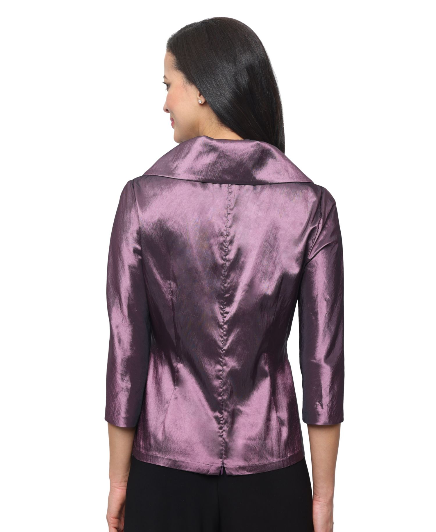 Women's V-Neck Portrait Collar Blouse
