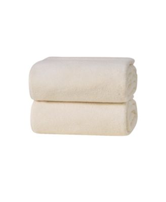 Solid Dobby 2-Piece Bath Sheet Set, 33" x 63"