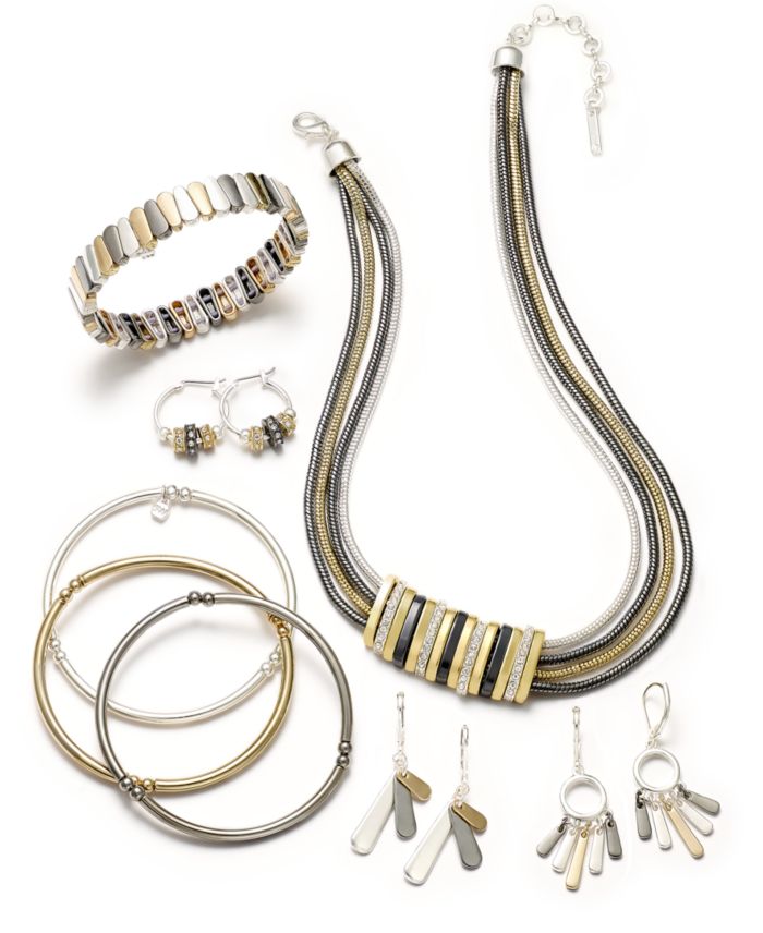 Nine West Tri-Tone Fashion Jewelry Collection