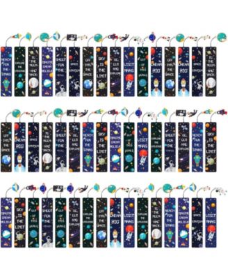 Space Bookmarks Metal Charms Party Favors Gifts