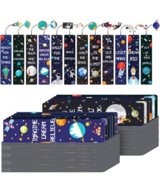 Space Bookmarks Metal Charms Party Favors Gifts