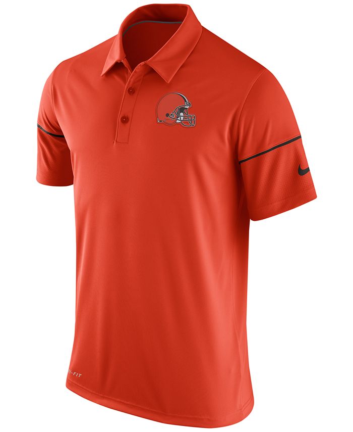 Nike Men's Cleveland Browns Team Issue Polo Shirt - Macy's
