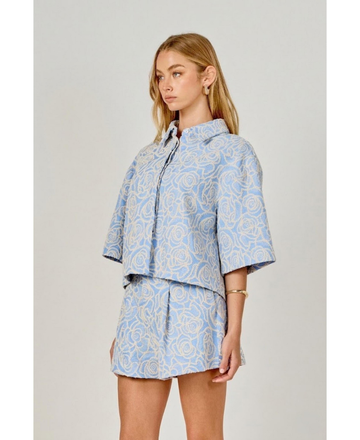 endless rose Women's Embroidered detail Top