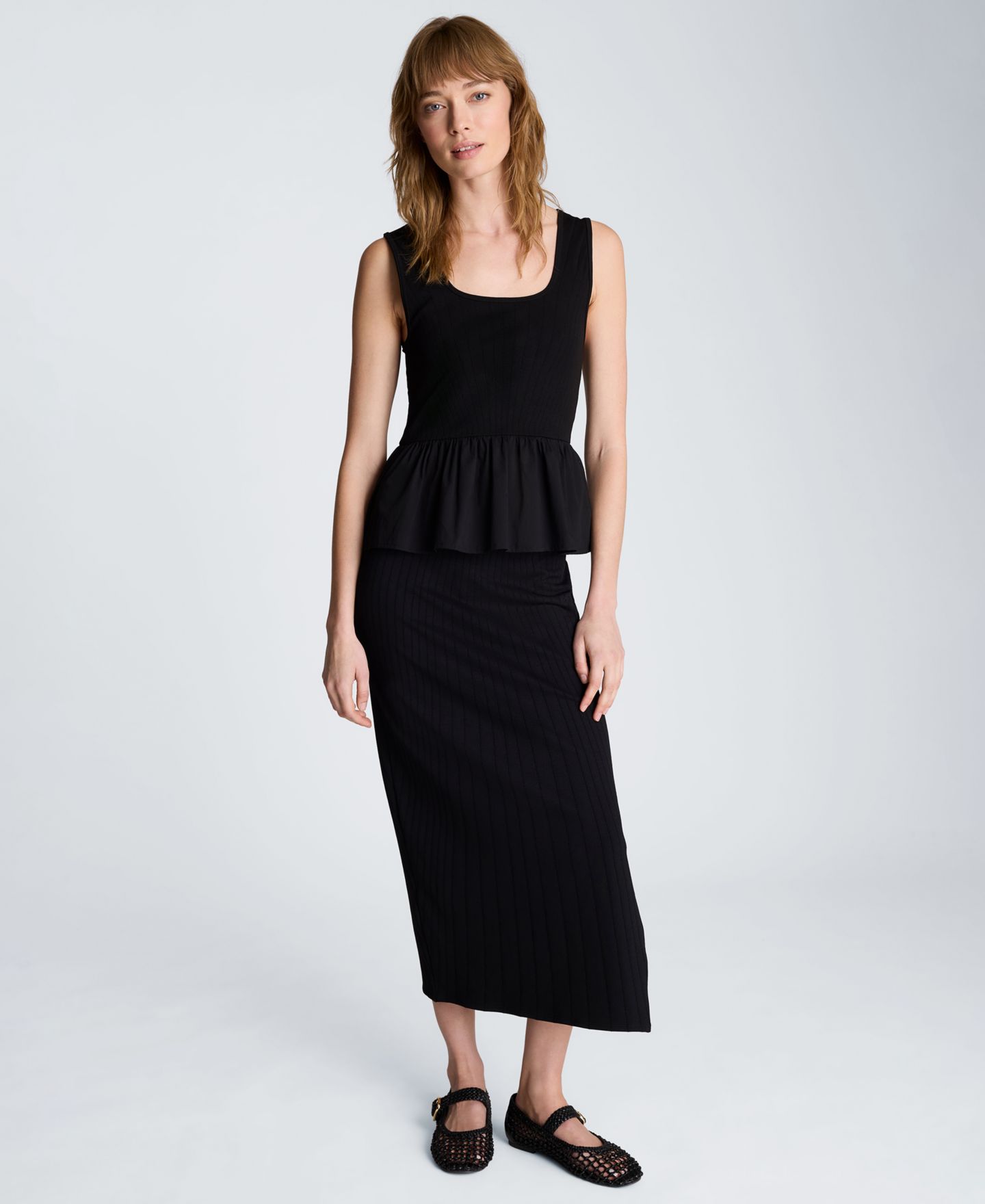 Женский топ Kenneth Cole Sleeveless, цвет: Чёрный — фото 2