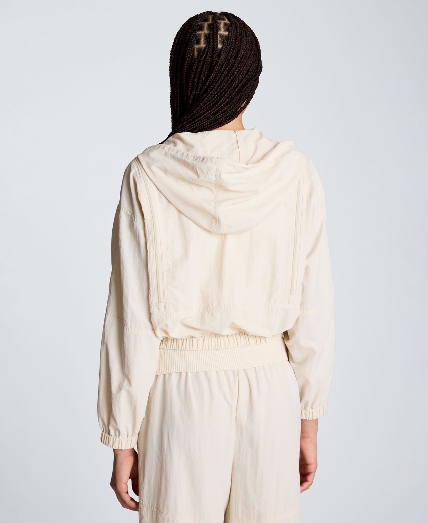 Женское худи Kenneth Cole Zippered Long-Sleeve, цвет: Устричный — фото 5