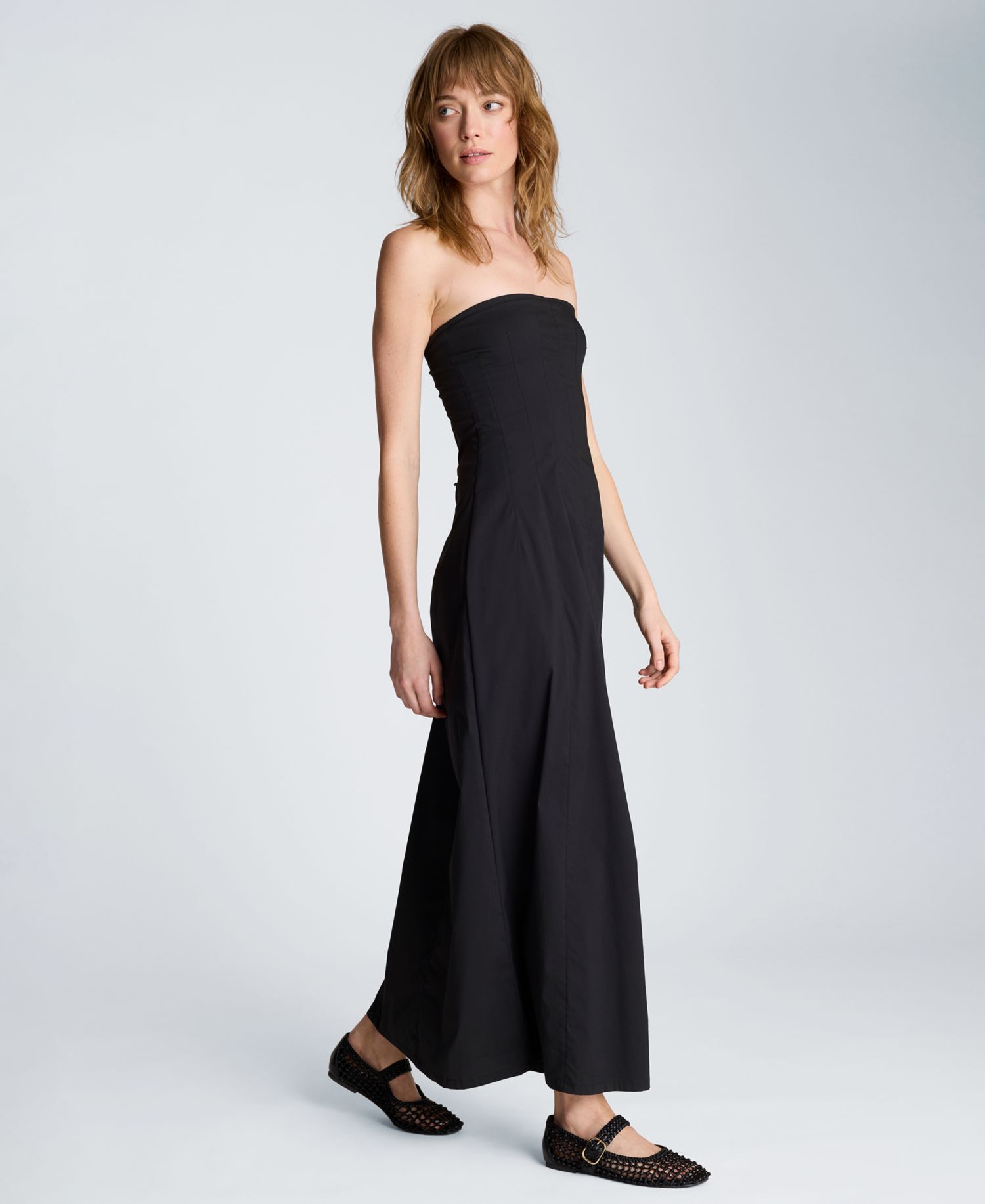 Women's Strapless Maxi Dress