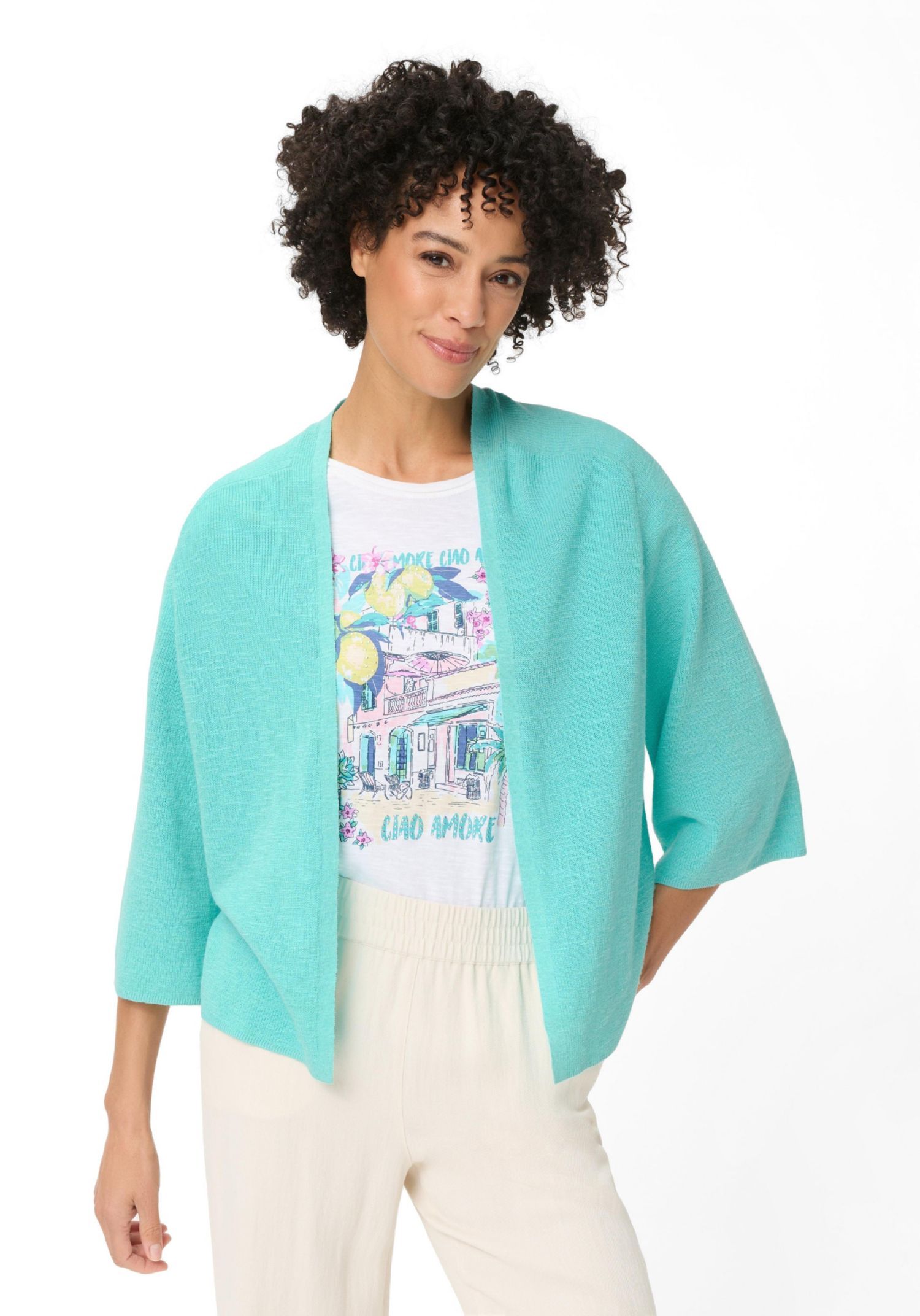 Women's Openfront Cropped Cardigan