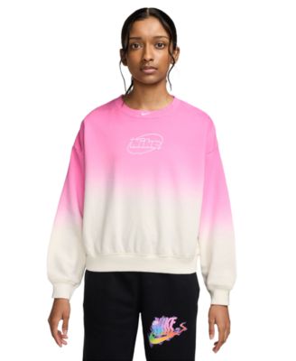 Sportswear Studio Girls' 7-16 Fleece Boxy Crewneck Sweatshirt