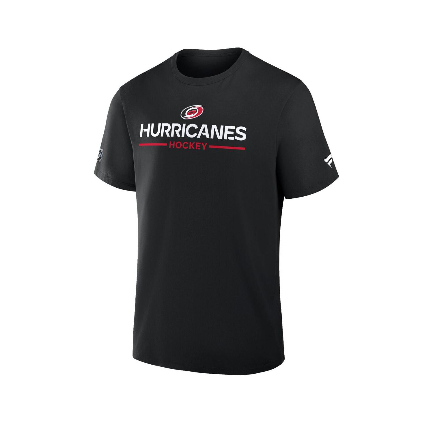 Men's Black Carolina Hurricanes Authentic Pro Primary T-Shirt