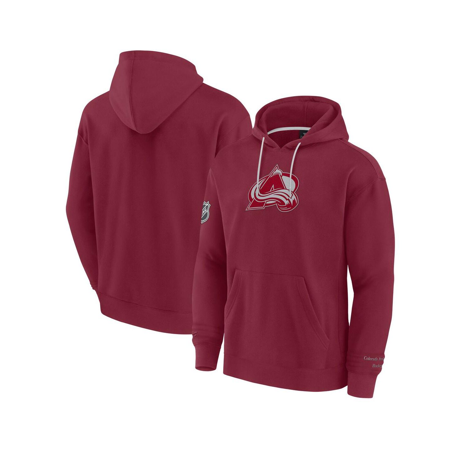 Men's Burgundy Colorado Avalanche Elements Pace Pullover Hoodie