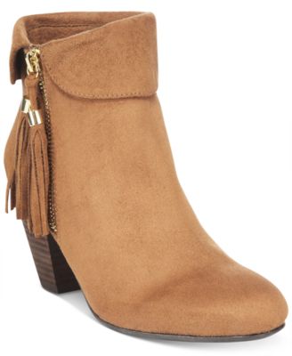 Report - Moriah Tassled Ankle Booties