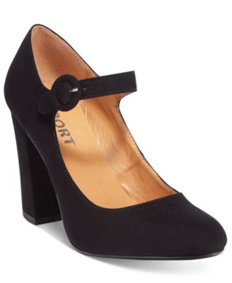 block heel mary jane pumps