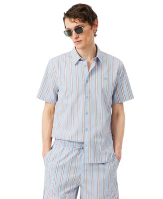 Men's Short-Sleeve Striped Shirt
