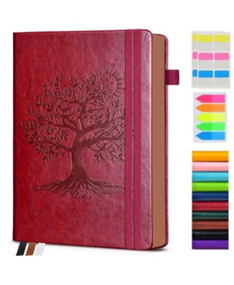 Vintage Leather Journal Lined A4 Notebook