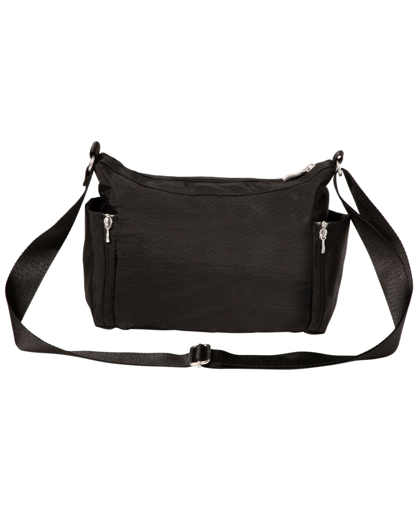 Женская сумка Baggallini Crosstown Small Hobo Crossbody Handbag, цвет: Чёрный — фото 2