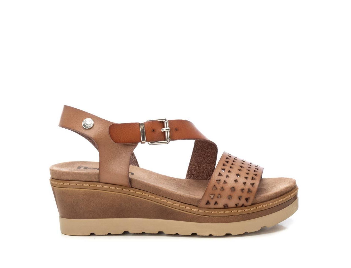 Женские сандалии XTI Wedge Sandals Refresh, цвет: Серо-коричневый — фото 2