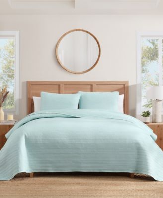 Stone Washed 3-Piece Quilt Set, Full/Queen