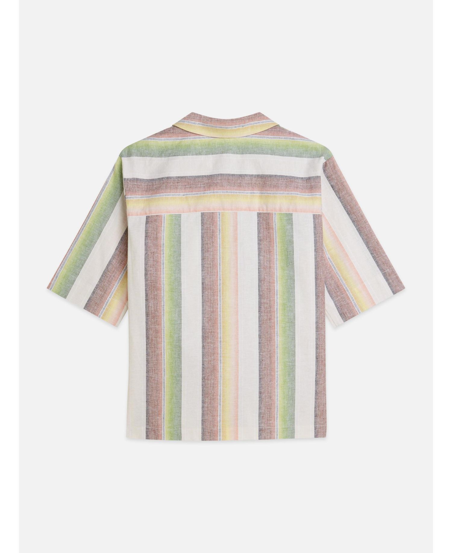 Women's Striped Shirt Sleeve Shirt