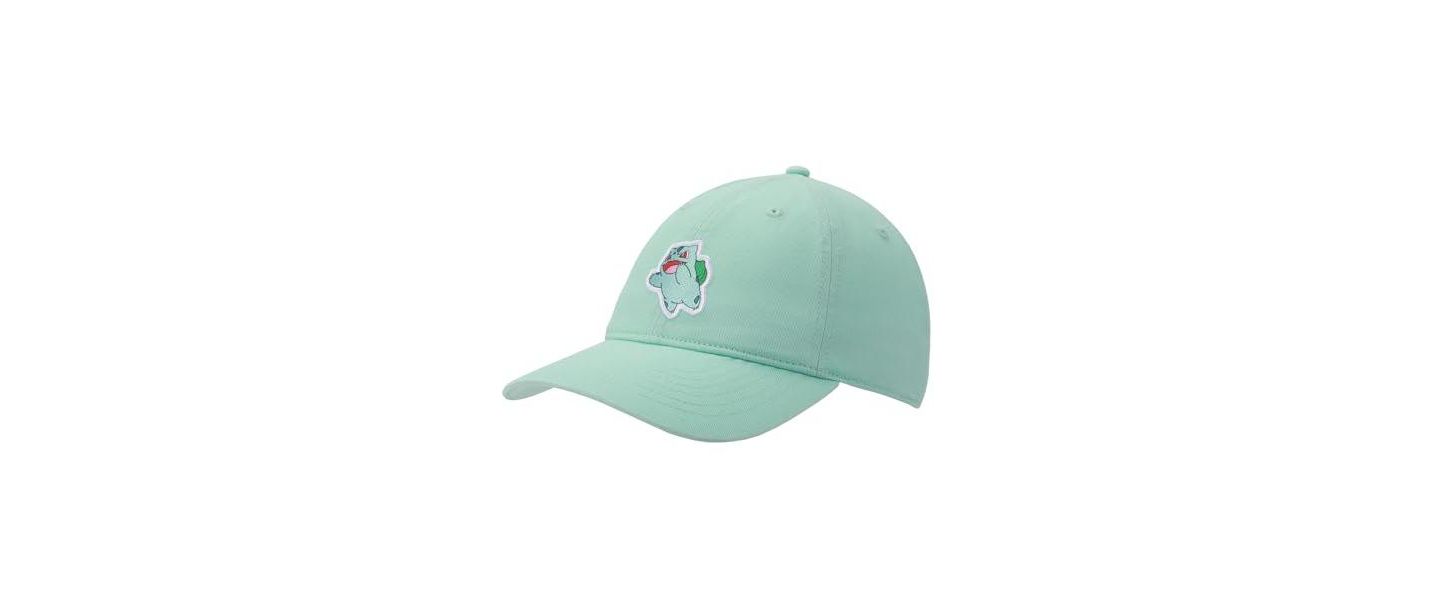 Женская кепка Pokemon Bulbasaur Printed Patch Green Unstructured, цвет: Синий — фото 7