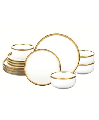 Hillcrest 12-Pc. Dinnerware Set, Service For 4