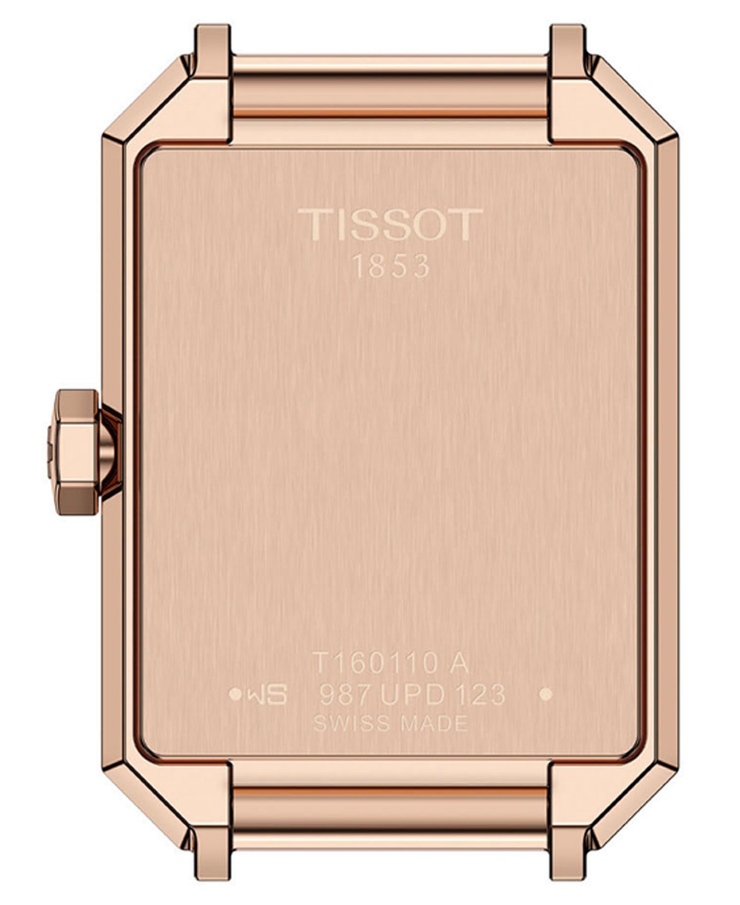 Женские часы Tissot Rose Gold Stainless Steel Bracelet Watch, 21.80mm — фото 3
