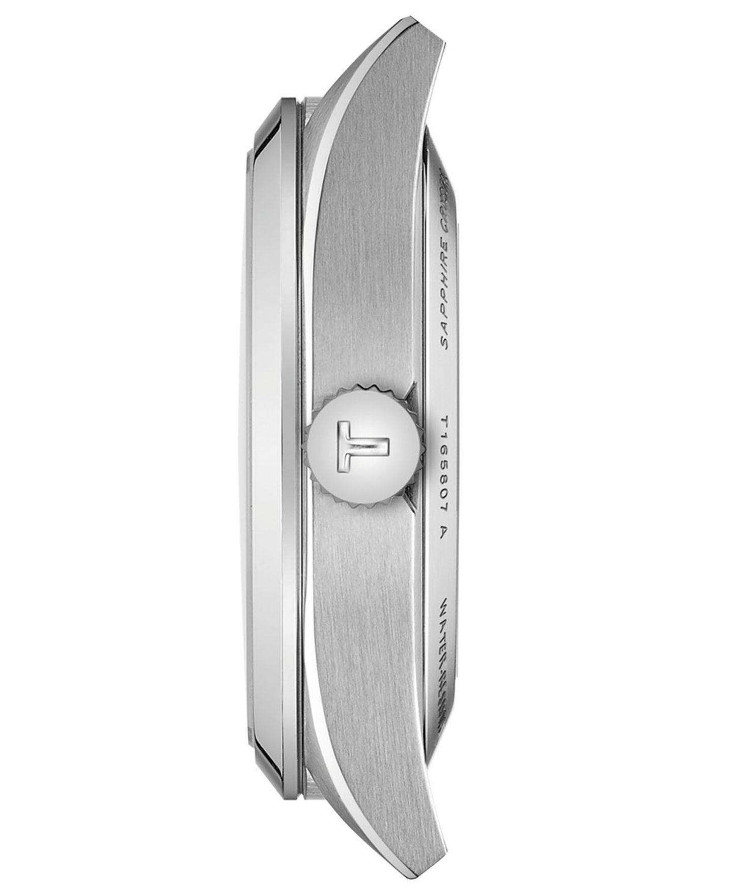 Мужские часы Tissot Round Silver Stainless Steel Watch 38mm — фото 3