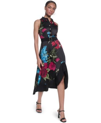 Women's Printed Midi Dress