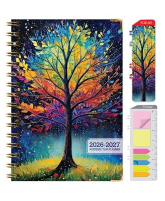 Hardcover Academic Planner 2026-2027 14-Month Daily Weekly Monthly Agenda