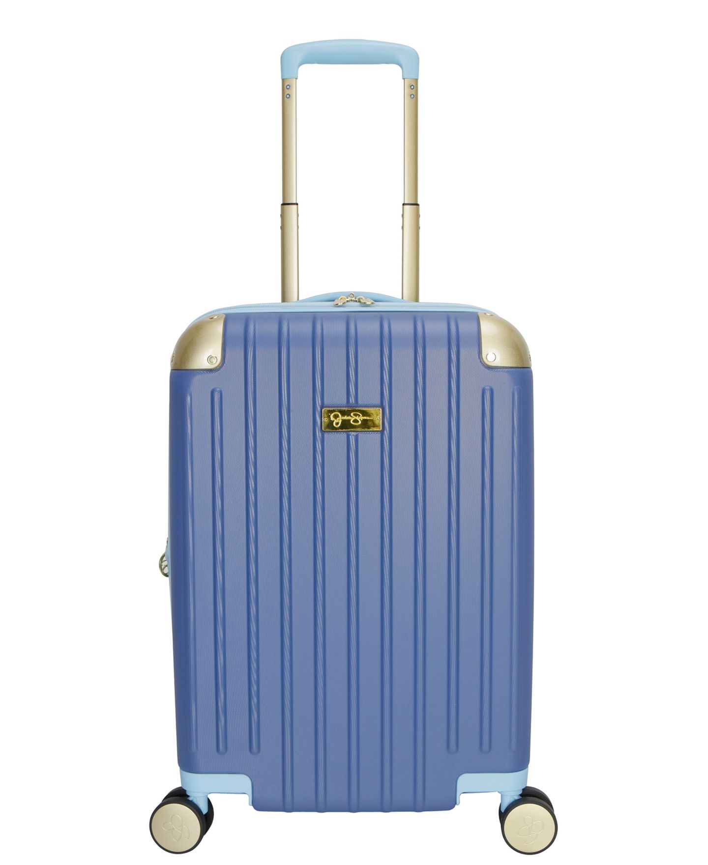 Чемоданы Jessica Simpson Sag Harbor 3 Piece Hardside Spinner Luggage Set, цвет: Синий — фото 2