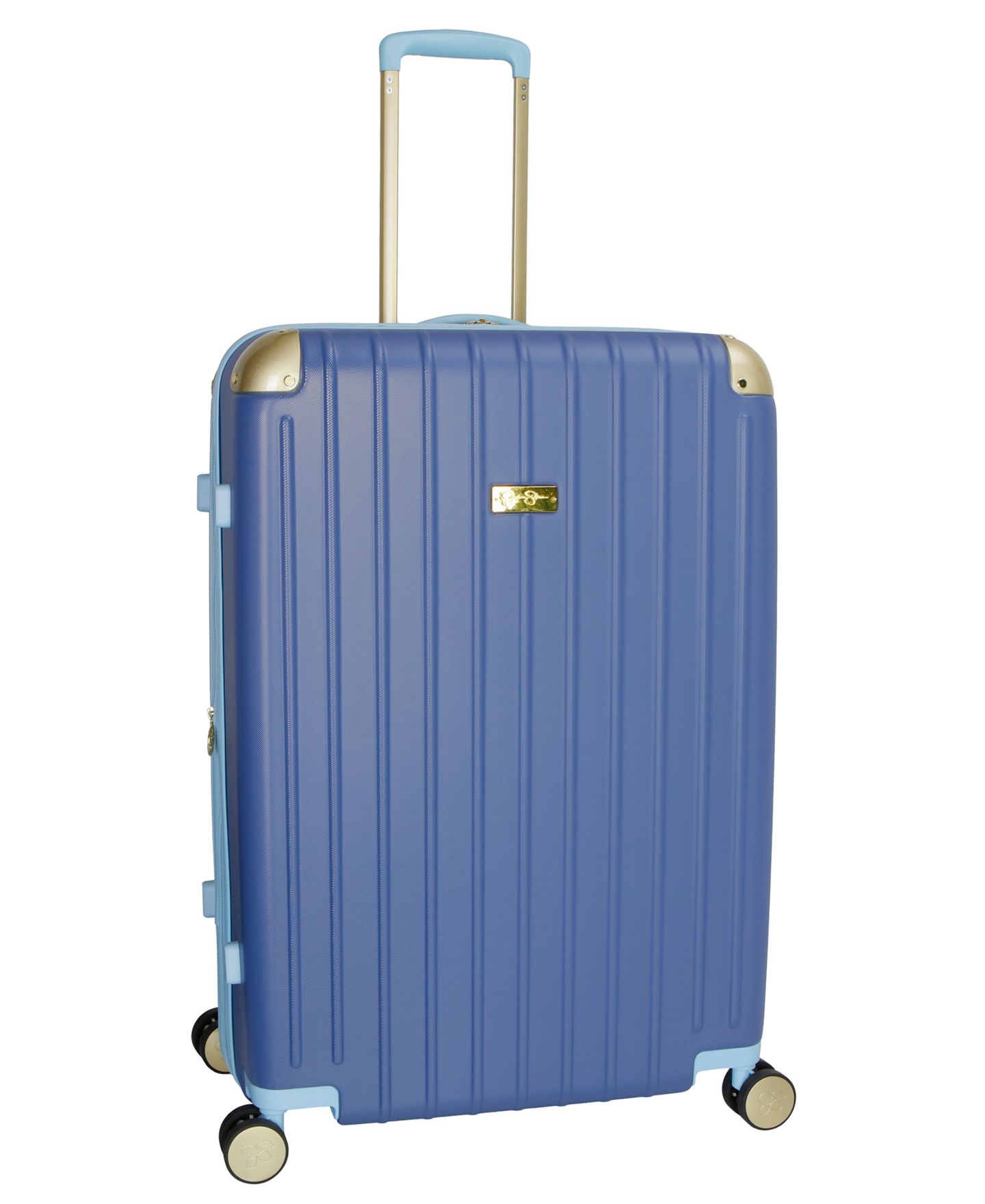 Чемоданы Jessica Simpson Sag Harbor 3 Piece Hardside Spinner Luggage Set, цвет: Синий — фото 12