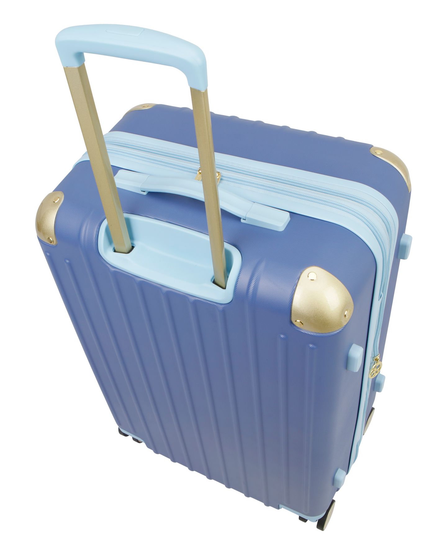Чемоданы Jessica Simpson Sag Harbor 3 Piece Hardside Spinner Luggage Set, цвет: Синий — фото 22