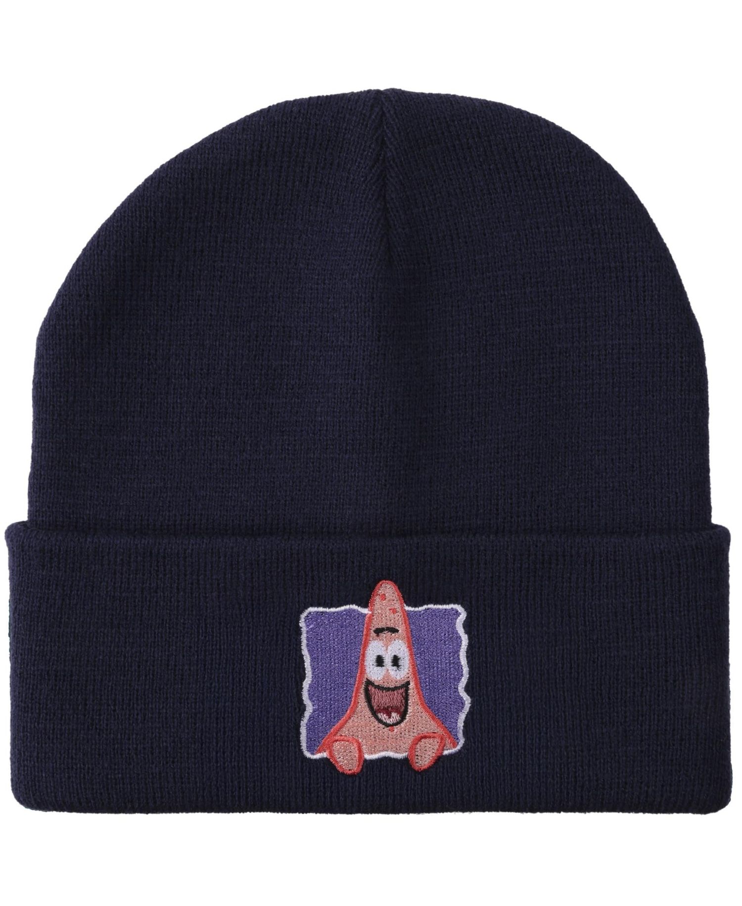 Men's Patrick Embroidery Acrylic Knit Standard Cuff Beanie