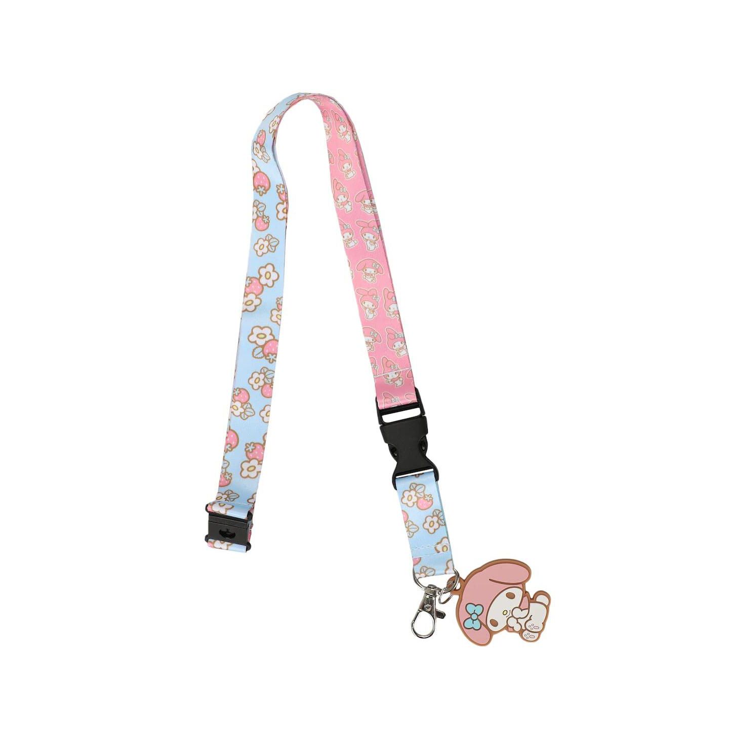 Женские брелоки My Melody Floral Lanyard With Character Charm, цвет: Разноцветный — фото 4