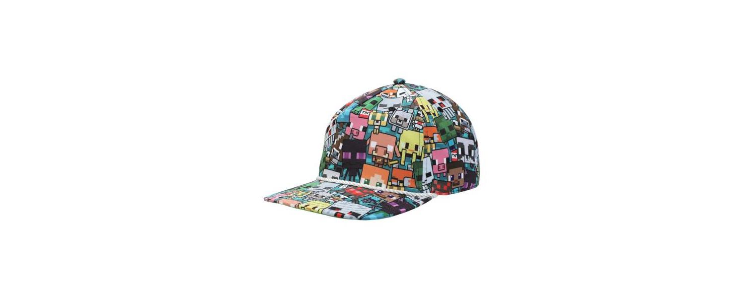 Characters All-Over Print Snapback Hat
