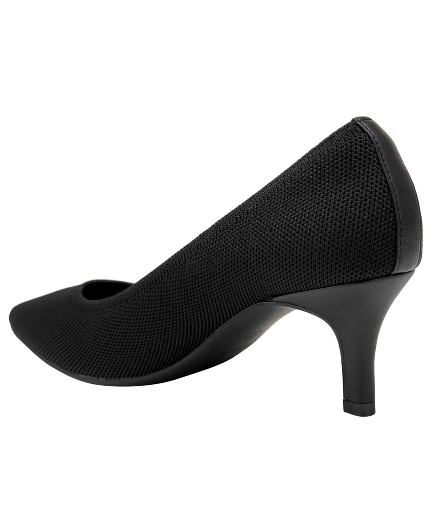 Женские туфли Aerosoles Lexi Slip-On Pumps, цвет: Чёрный вязаный — фото 6