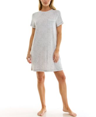 Women's Short-Sleeve Crewneck Sleep Shirt