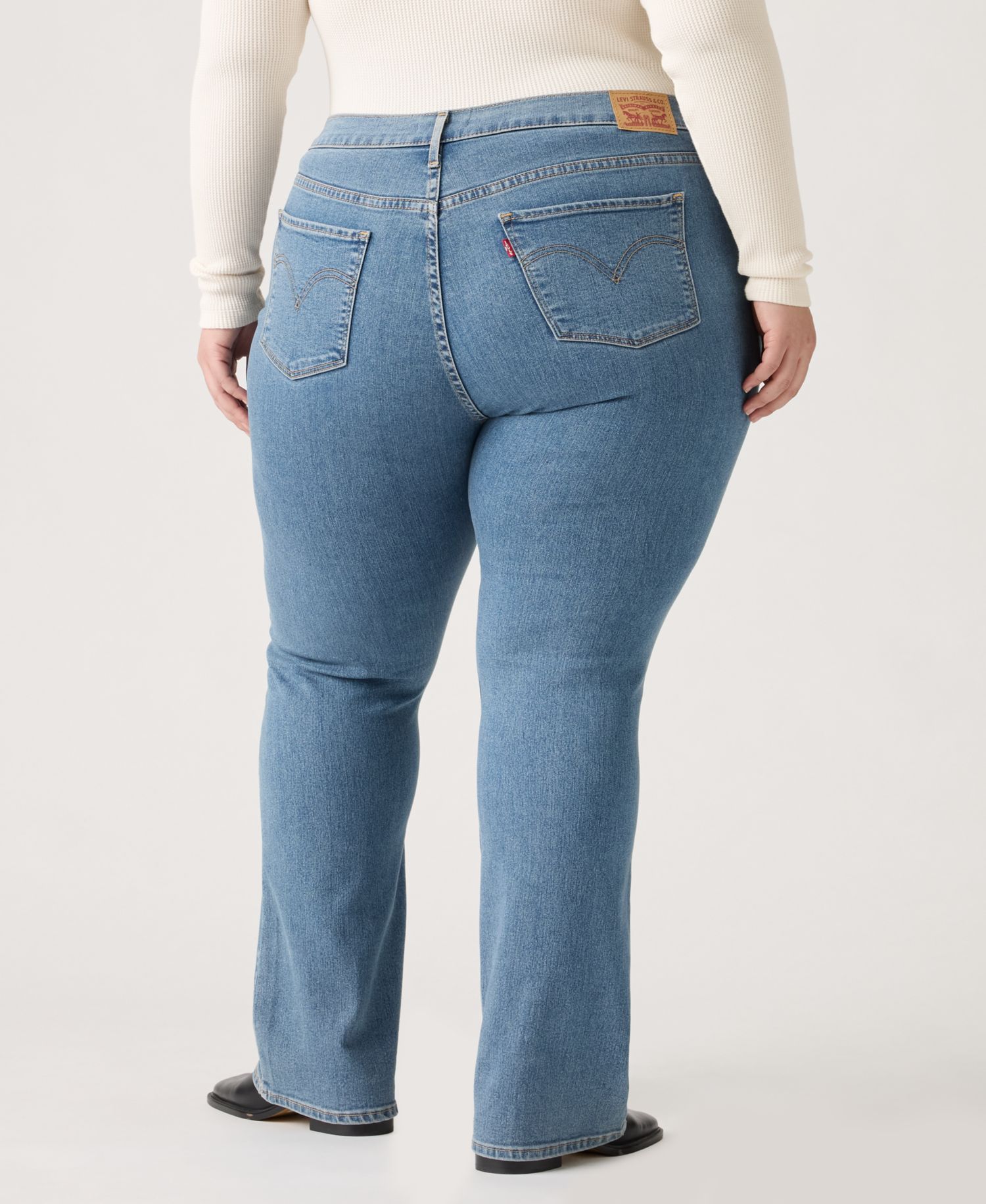 Trendy Plus Size 415 Classic Bootcut Jeans