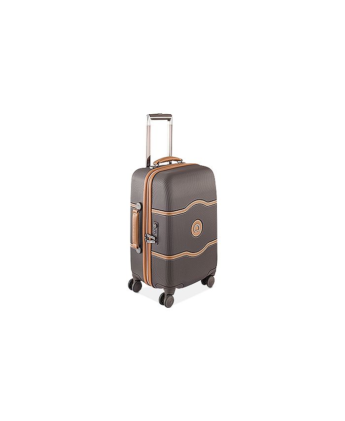 Delsey Chatelet Plus 21" CarryOn Hardside Spinner Suitcase & Reviews