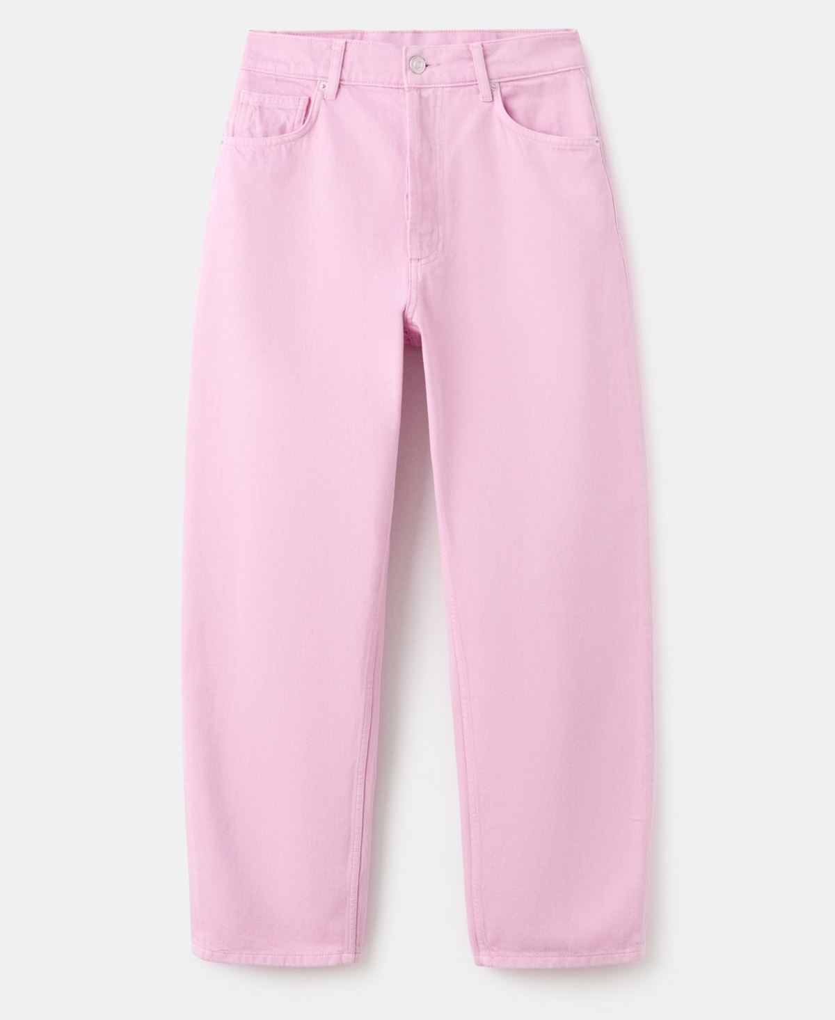 Mango Women's High-Waisted Mom-Fit Jeans