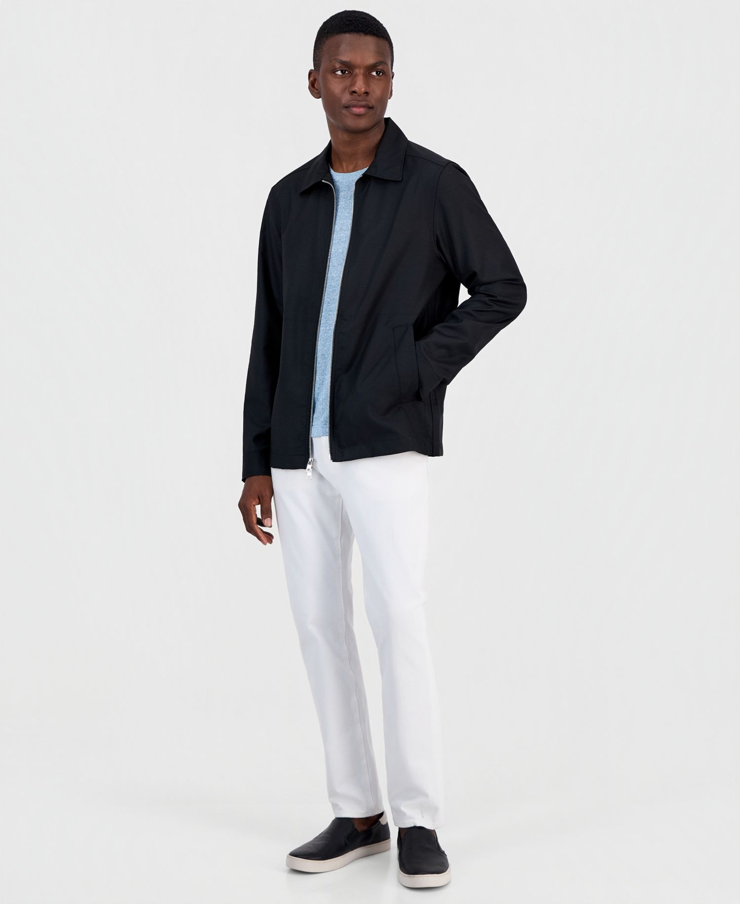 Men's Tech Zip-Up Shirt Jacket
