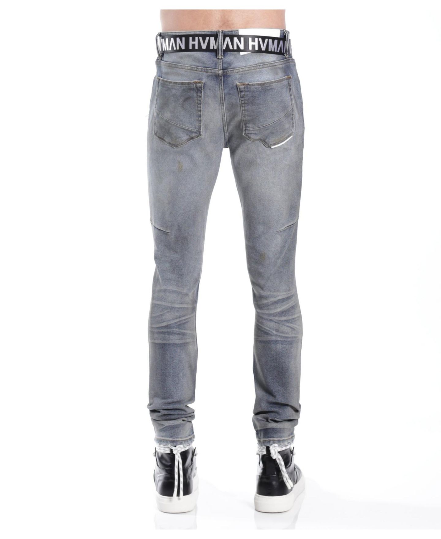 Мужские джинсы Hvman Chosen To Prevail x Cult Strat Super Skinny fit jean — фото 2