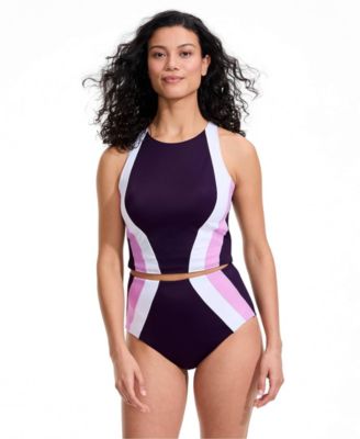 Women's Tugless Contour Portrait Back Midkini Set